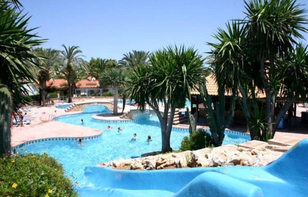 En Denia, Urbanizacion El Palmar Con Piscina, Toboganes Y Chiringuito Leilighet Eksteriør bilde
