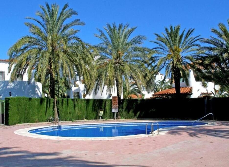 En Denia, Urbanizacion El Palmar Con Piscina, Toboganes Y Chiringuito Leilighet Eksteriør bilde