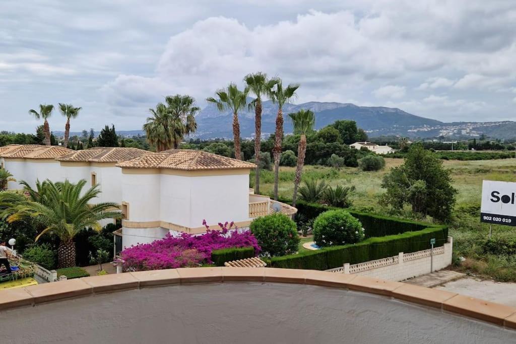 En Denia, Urbanizacion El Palmar Con Piscina, Toboganes Y Chiringuito Leilighet Eksteriør bilde